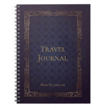 Journal de voyage personnalisé et élégant