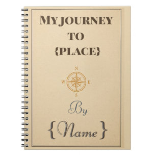 Journal de voyage personnalisé – Mon voyage