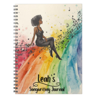Journal d'écriture de chanson Rap Hip Hop PERSONNA