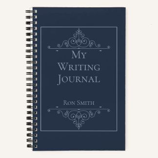 Journal d'écriture élégante personnalisée pour les