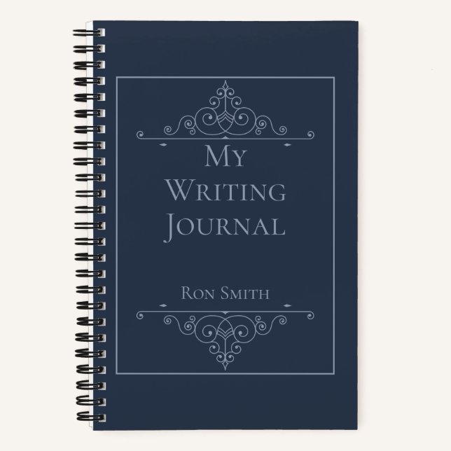 Journal d'écriture élégante personnalisée pour les (Recto)