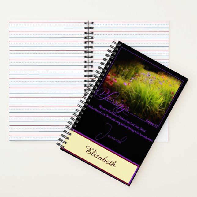 Journal des Bénédictions personnalisées (À l'intérieur)