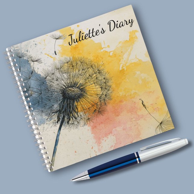 Journal des Dandelion aquarelle (Créateur téléchargé)