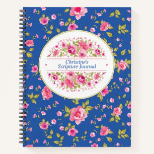 Journal des écritures florales personnalisées