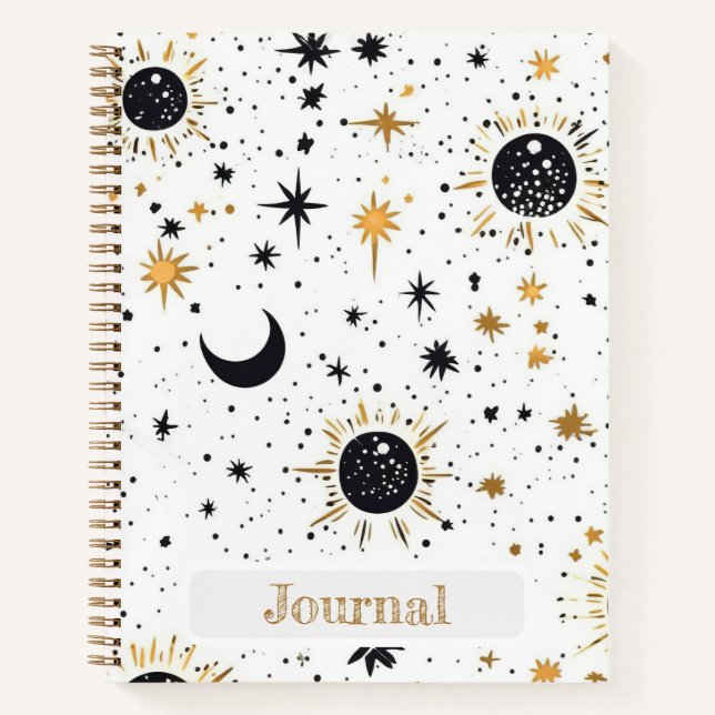 Journal des étoiles de la Lune Solaire Céleste Noi (Devant)