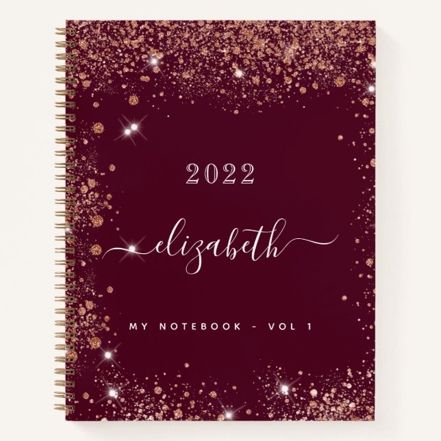 Journal des noms de poussière de la parties scinti (Devant)