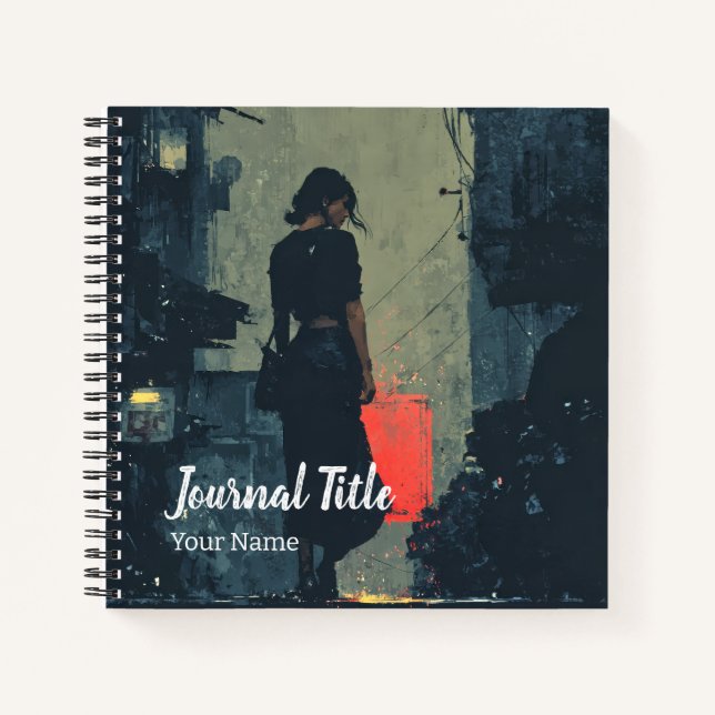 Journal des Ombres Perdues — Nom & Titre Personnal (Devant)