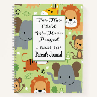 Journal des parents pour cet enfant Nous avons pri