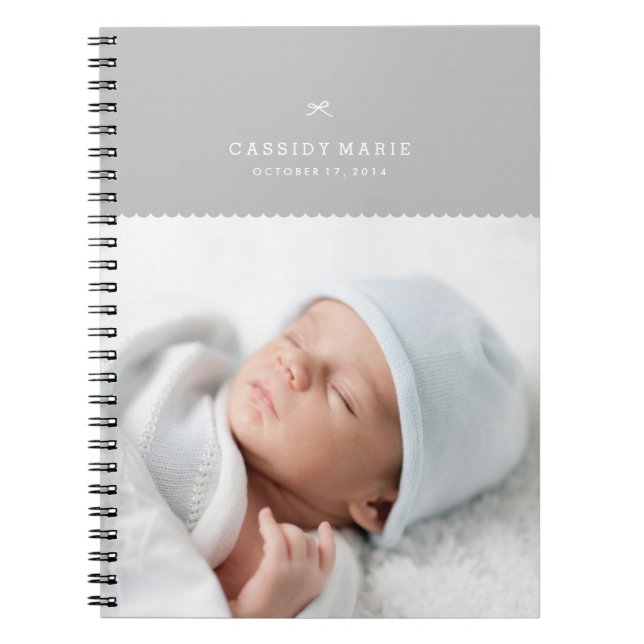 Journal des pétoncles - gris (Devant)