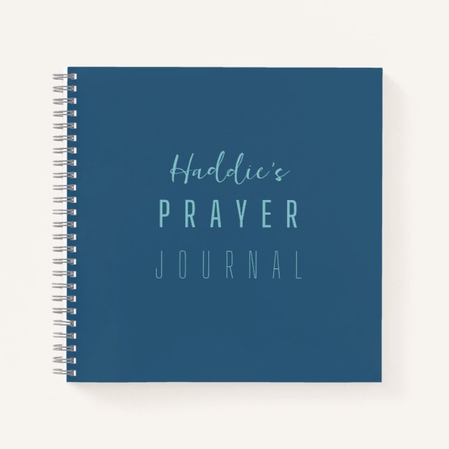 Journal des puces de prière. Nom personnalisé. Car (Devant)