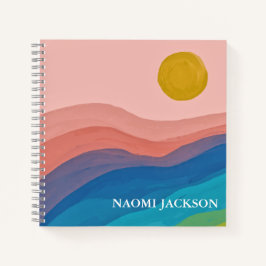Journal des puces personnalisées Abstraites