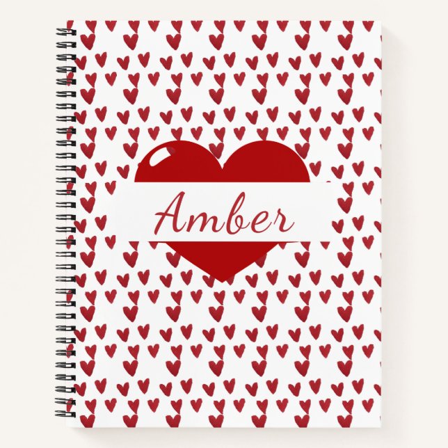 Journal des puces Red Hearts (Devant)