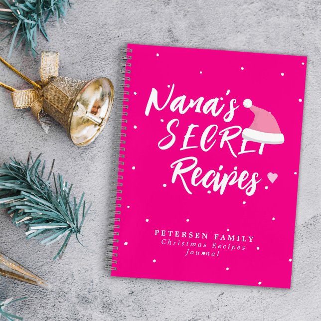 Journal des recettes familiales de Noël moderne (Créateur téléchargé)