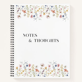 Journal des spirales de fleurs