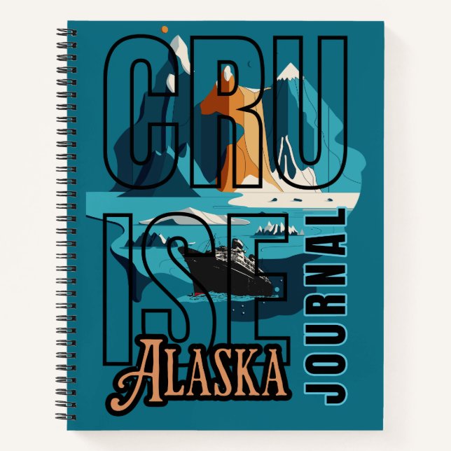Journal des voyages de croisière - Alaska Glacier (Devant)