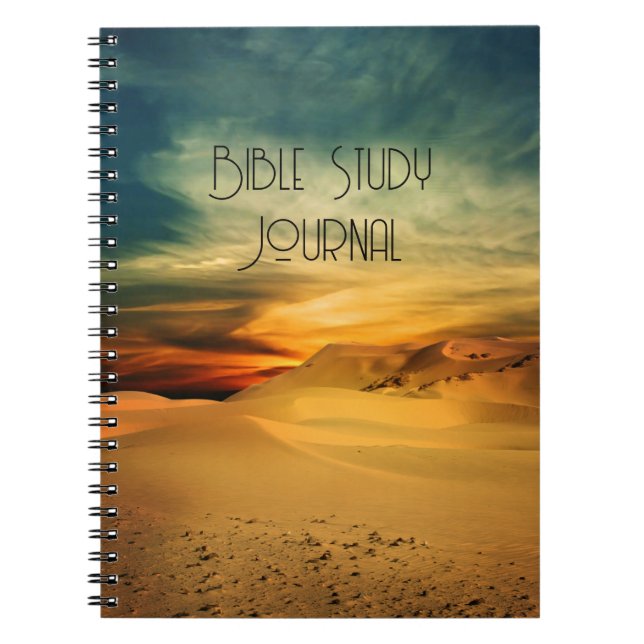 Journal d'étude biblique du ciel désertique (Devant)