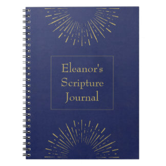 Journal d'étude biblique ou d'écriture personnalis