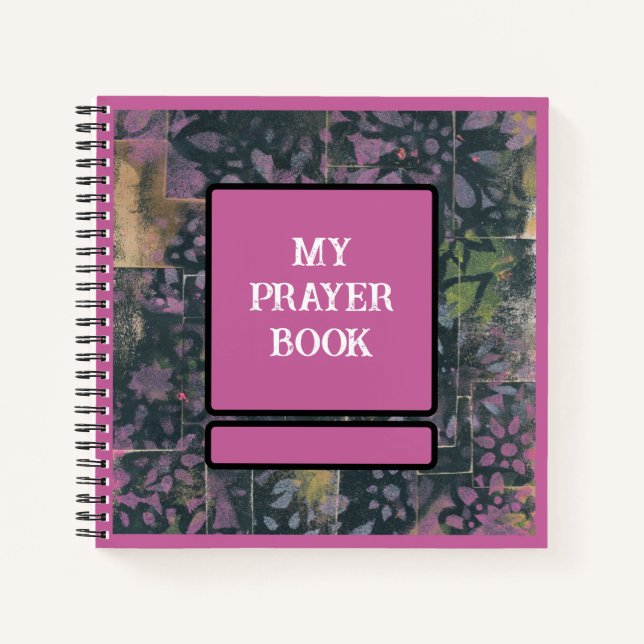 Journal d'étude de la Bible florale - Carnet spira (Devant)
