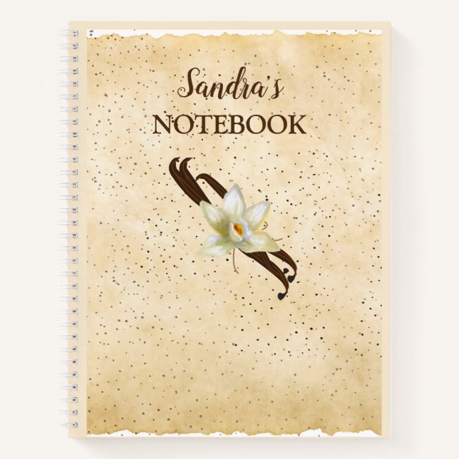 Journal d'extraction de vanille personnalisé (Devant)