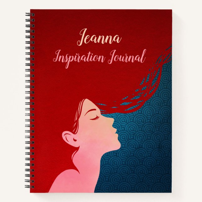 Journal d'inspiration personnalisé (Devant)