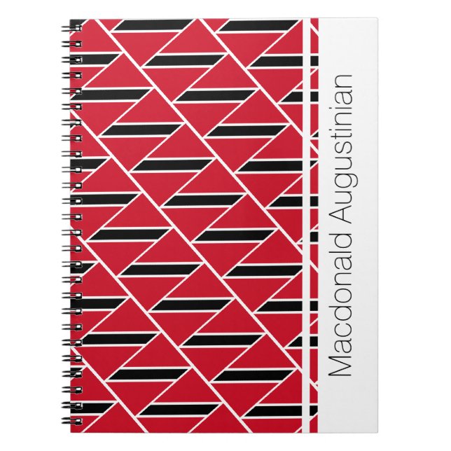 Journal du Carnet Customisé de TRINIDAD TOBAGO (Devant)