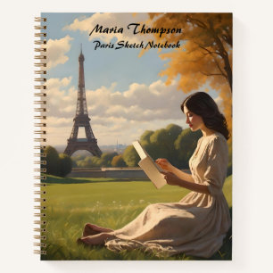 Journal du Carnet de voyage de Paris personnalisé