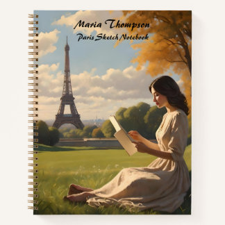 Journal du Carnet de voyage de Paris personnalisé