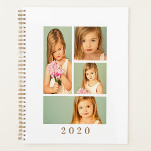 Journal du planificateur photo personnalisé 2020