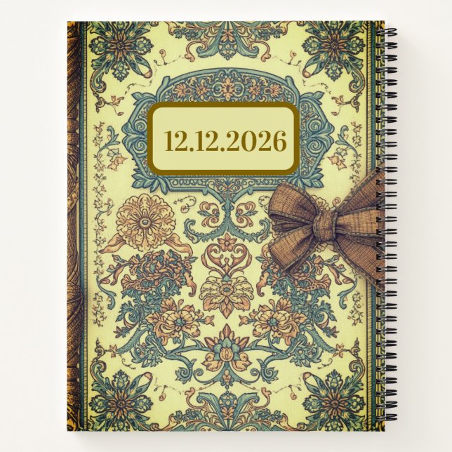 Journal du segment vintage (Dos)