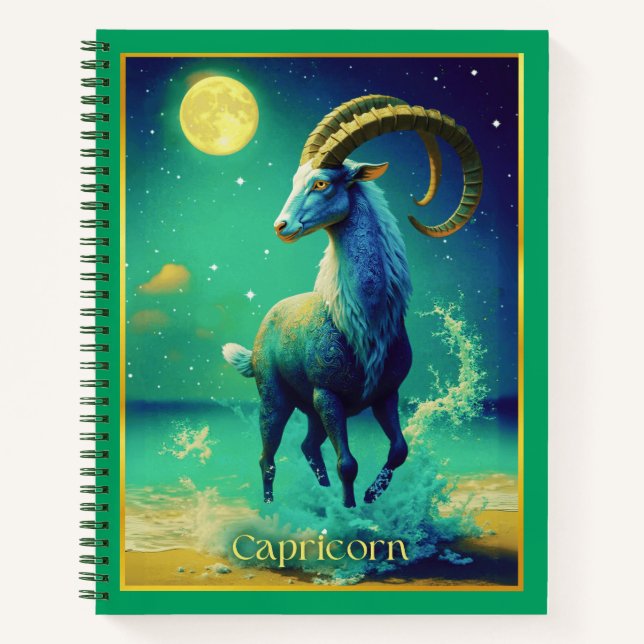 Journal du signe du zodiaque Capricorne la chèvre  (Devant)