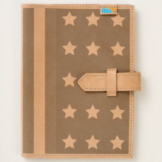 Journal en cuir fait sur commande americana