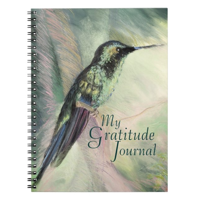 Journal en pastel de gratitude de beaux-arts de (Devant)