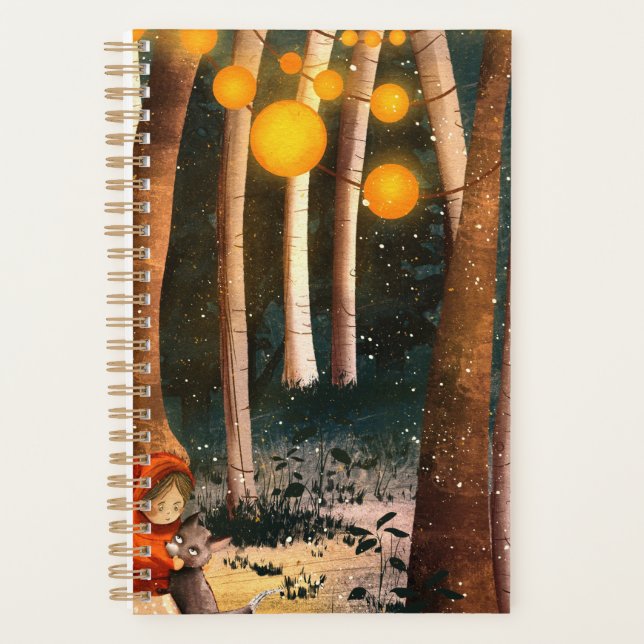 Journal et planificateur Red Riding Hood Week (Devant)