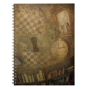 Journal Fantastique Vintage Alice au Pays des Merv