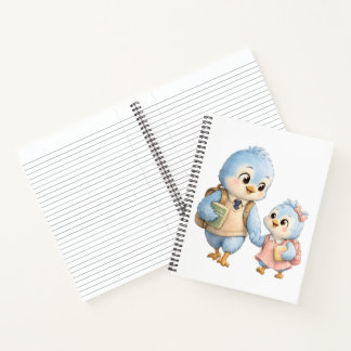 Journal Frère Soeur Oiseau Mignon