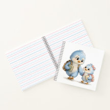 Journal Frère Soeur Oiseau Mignon