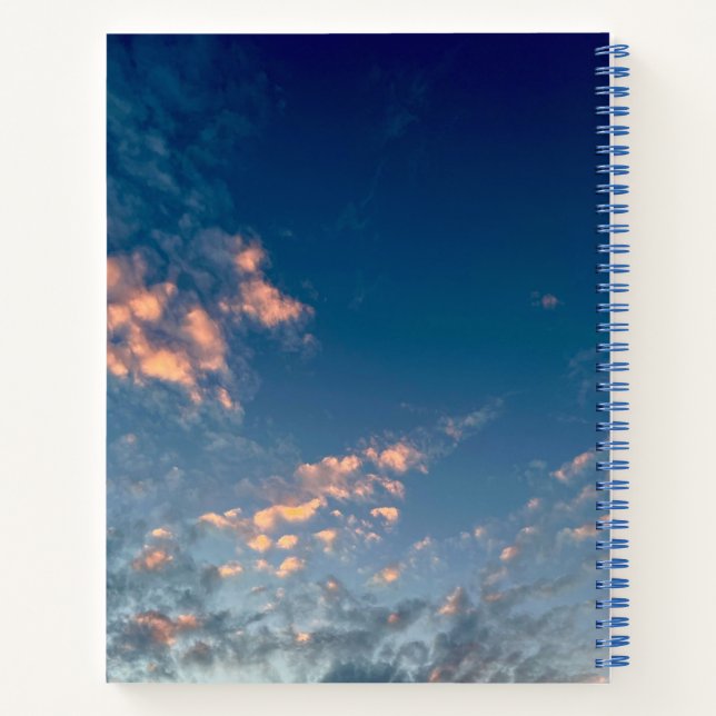 Journal für Ideen, Ziele, Hoffnungen und Träume Notizbuch (Rückseite)