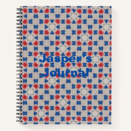 Journal géométrique personnalisé. Conception géomé