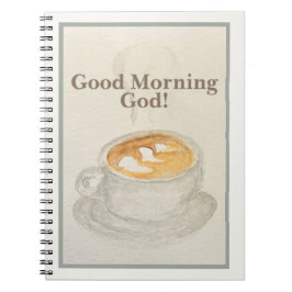 Journal: Good Morning God — Morning Offering  Notizblock