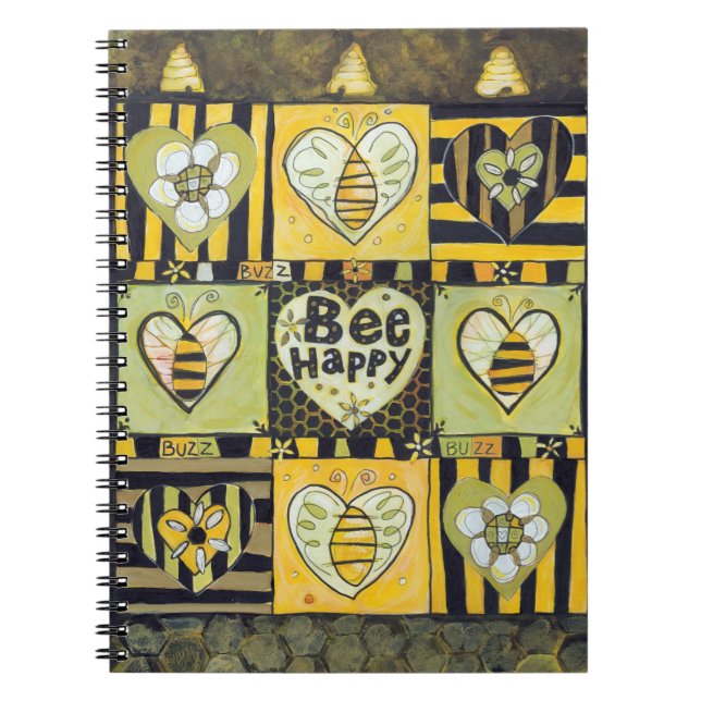 Journal heureux d'abeille (Devant)