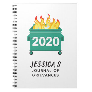 Journal humoristique personnalisé de Dumpster Fir