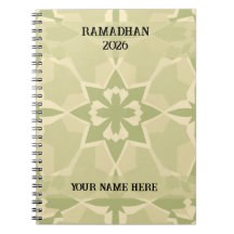Journal Islamique Bauhaus Vert Sauge