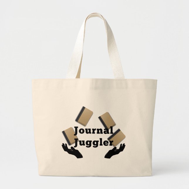 Journal Jongleur Jumbo Stoffbeutel (Vorne)