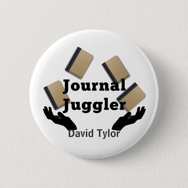 Journal Juggler Button (Vorderseite)