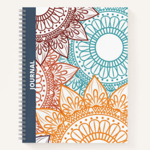 JOURNAL MANDALA MULTICOLORÉ