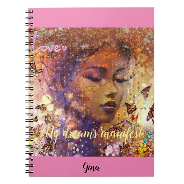 Journal manifeste Mes rêves personnalisés (Devant)