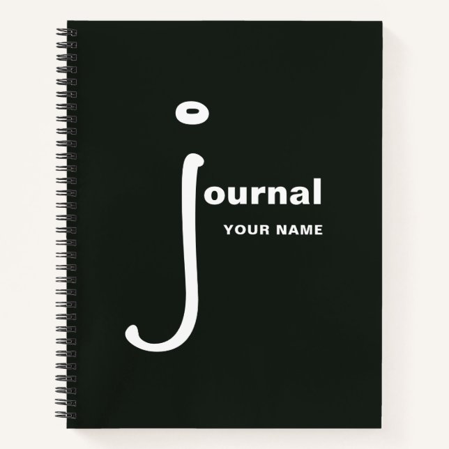 Journal mit Ihrem Personalisierten Notebook Notizbuch (Vorderseite)