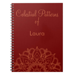 Journal Motif Celestial personnalisé