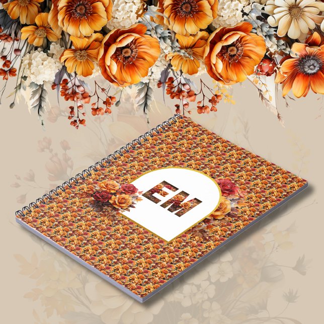 Journal Nature, Mindfult, Journal Dream, Monogramm (Créateur téléchargé)