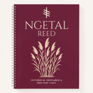 Journal Ngetal Reed Ogham celtique